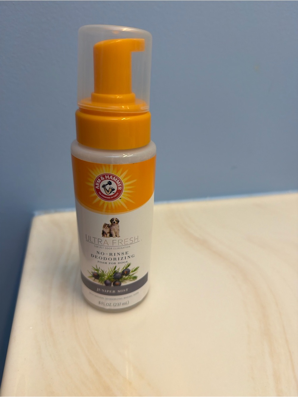 Arm & Hammer Ultra Fresh No-Rinse Deodorizing Dog Foam Juniper Mist